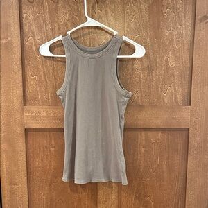 Maurices Ribbed Tank Top in light green
